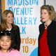 Caroline Kennedy, student artist Lisa Zheng and Museum of Modern Art President Emerita Agnes Gund (Getty Images)